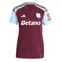 Camisa de time de futebol Aston Villa Replicas 1º Equipamento Feminina 2024-25 Manga Curta